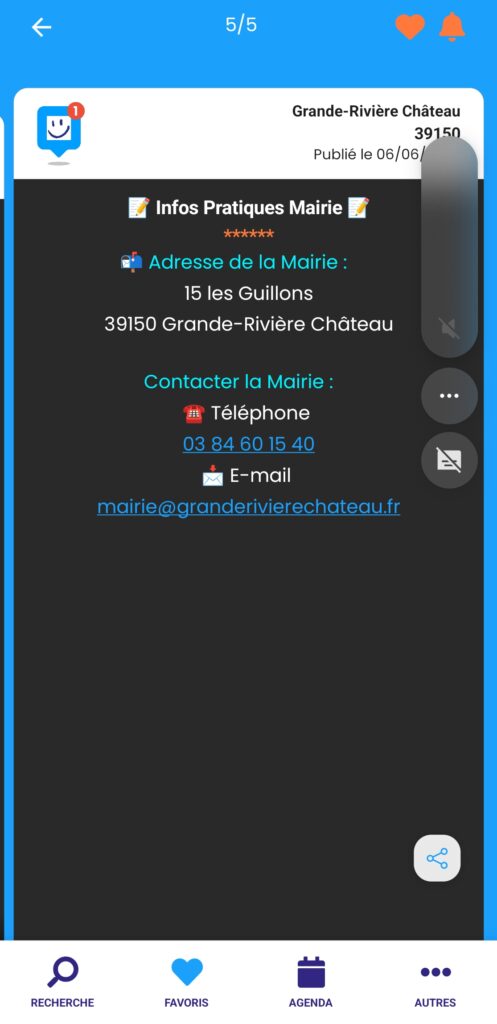 L'application Panneau Pocket